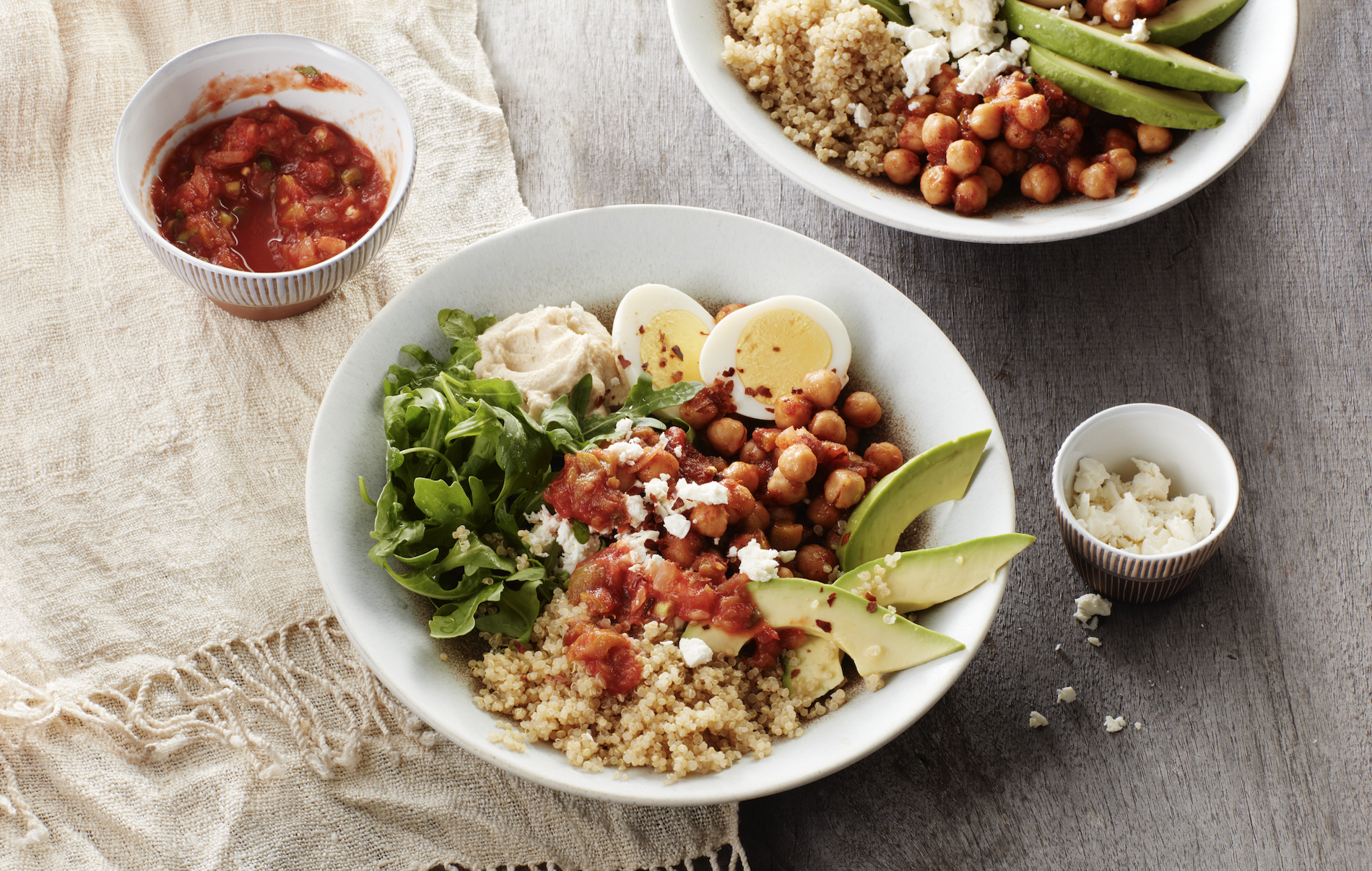 moroccan style breakfast bowl